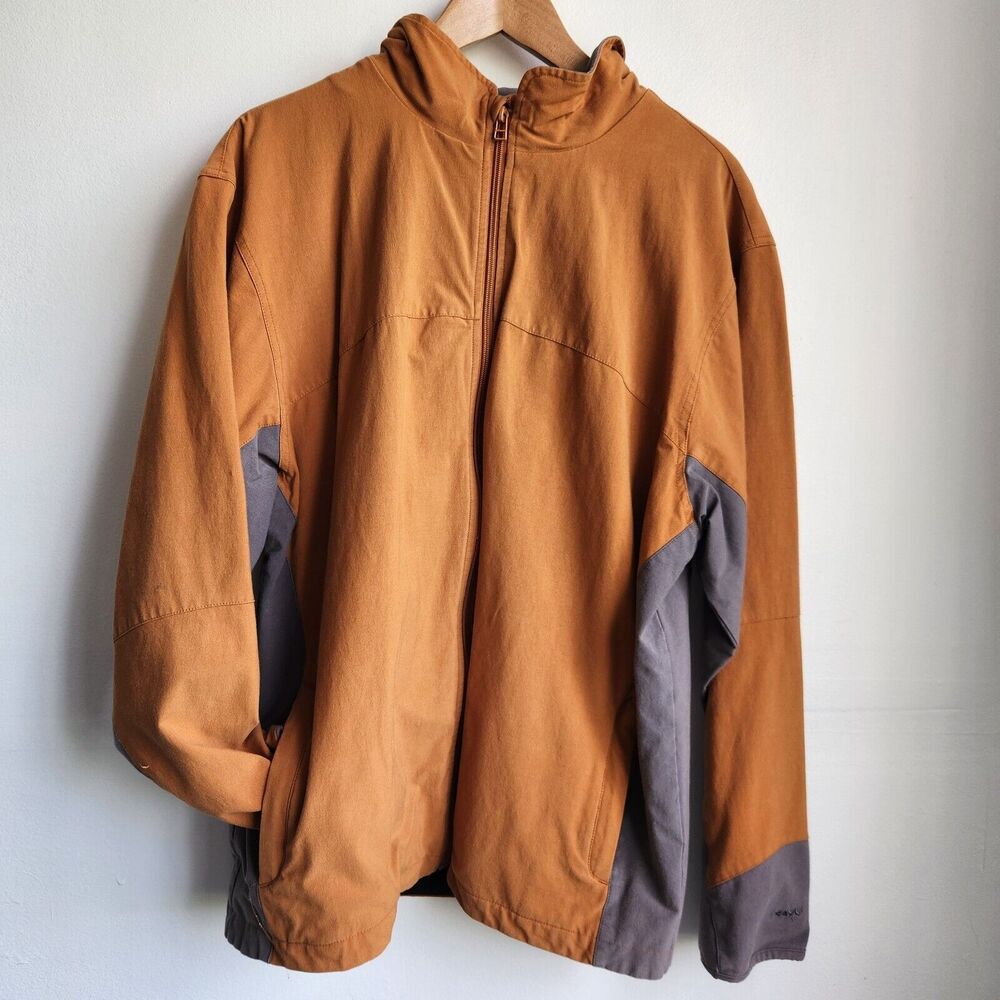 Vintage KAVU Women's Jacket XL | Orange & Gray | Gorpcore‎ Hiking Camping